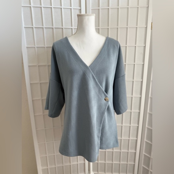 SABO Wyatt Top Blue | SMALL - Picture 7 of 7